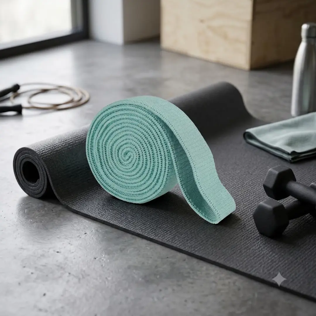 NUVEX Fitness Band Groene - Lichtgewicht Gebreid 1 Stuk