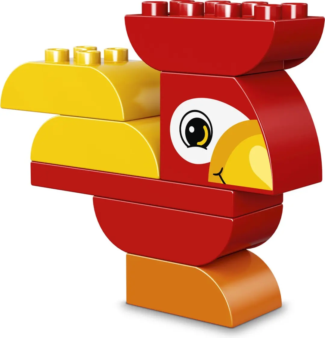 LEGO Mijn Eerste Vogel - 7 Stukken - Wit