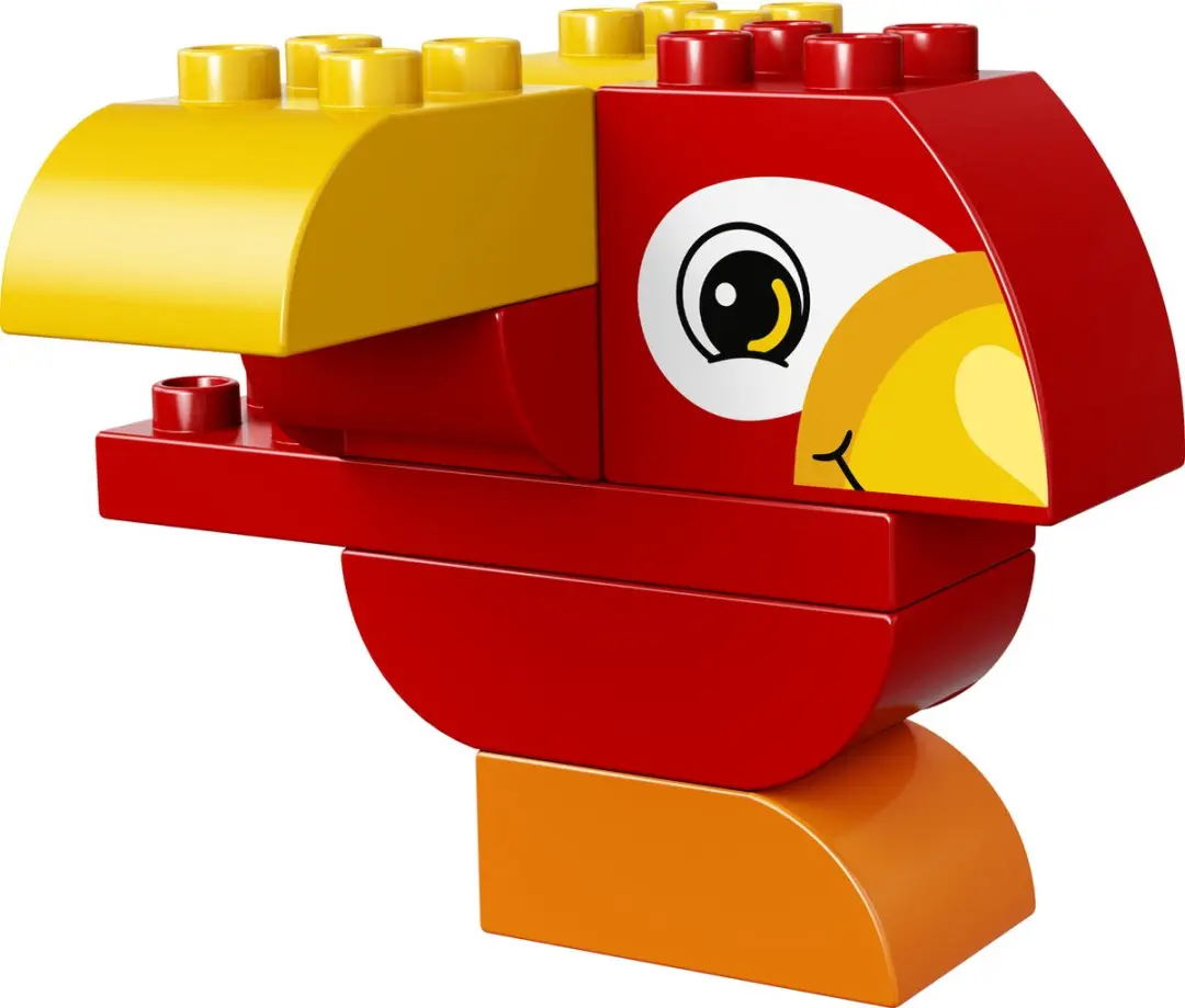 LEGO Mijn Eerste Vogel - 7 Stukken - Wit