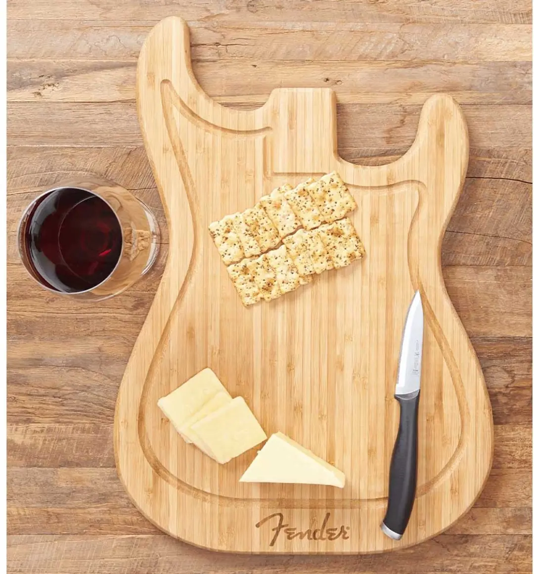 Fender Stratocaster Snijplank - afbeelding 2 van 2