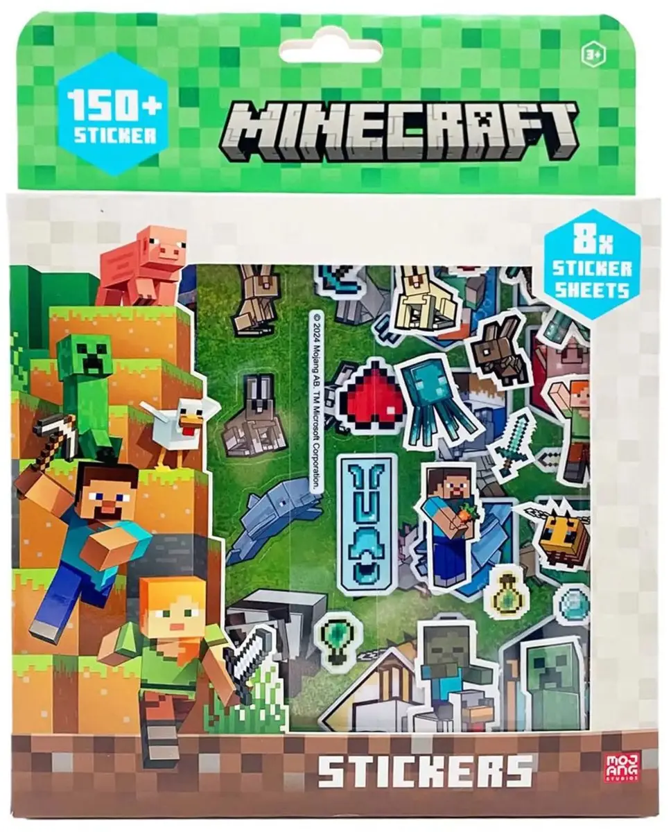 Paladone Minecraft Stickerset