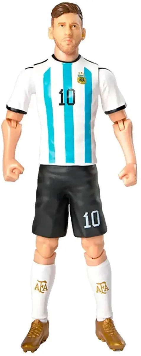 Van der Meulen Lionel Messi Voetbalfiguur 20cm - Meerkleurig