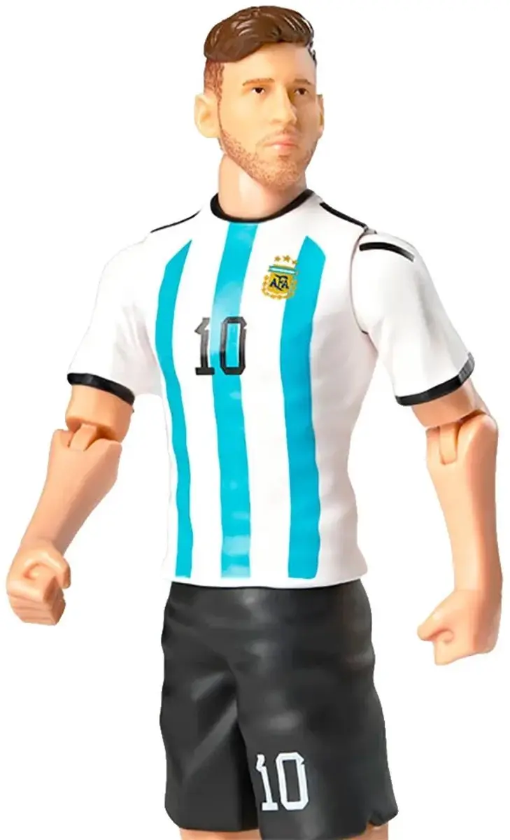 Van der Meulen Lionel Messi Voetbalfiguur 20cm - Meerkleurig