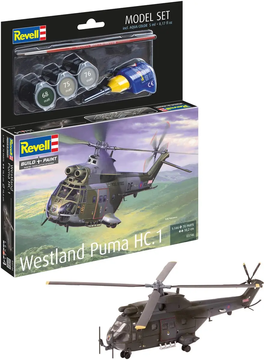 Revell 63746 Westland Puma HC.1 Modelbouwpakket 1:144
