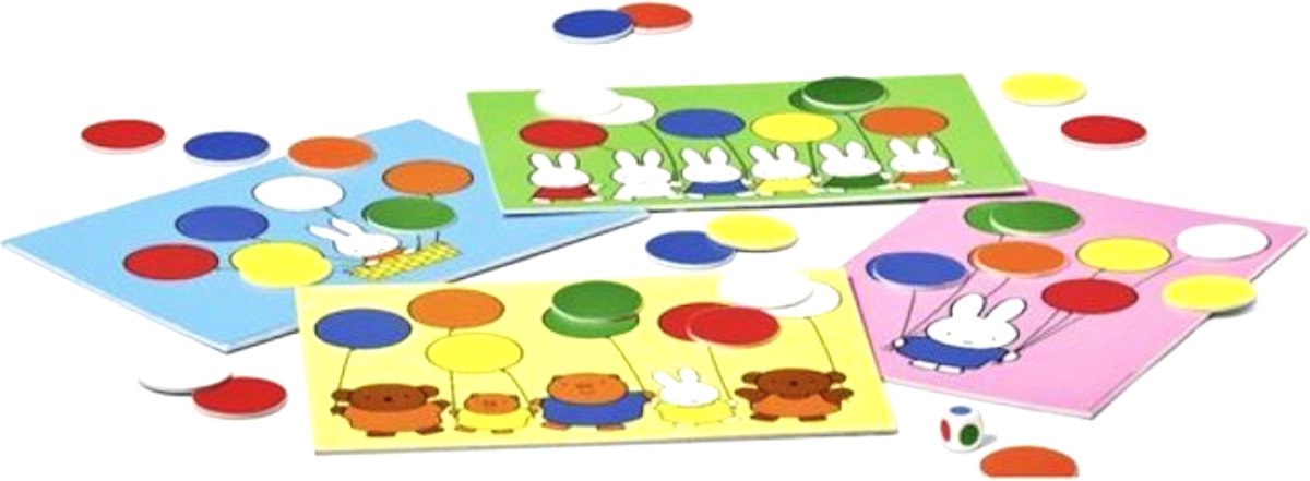 Ravensburger nijntje bonte ballonnen - leerspel