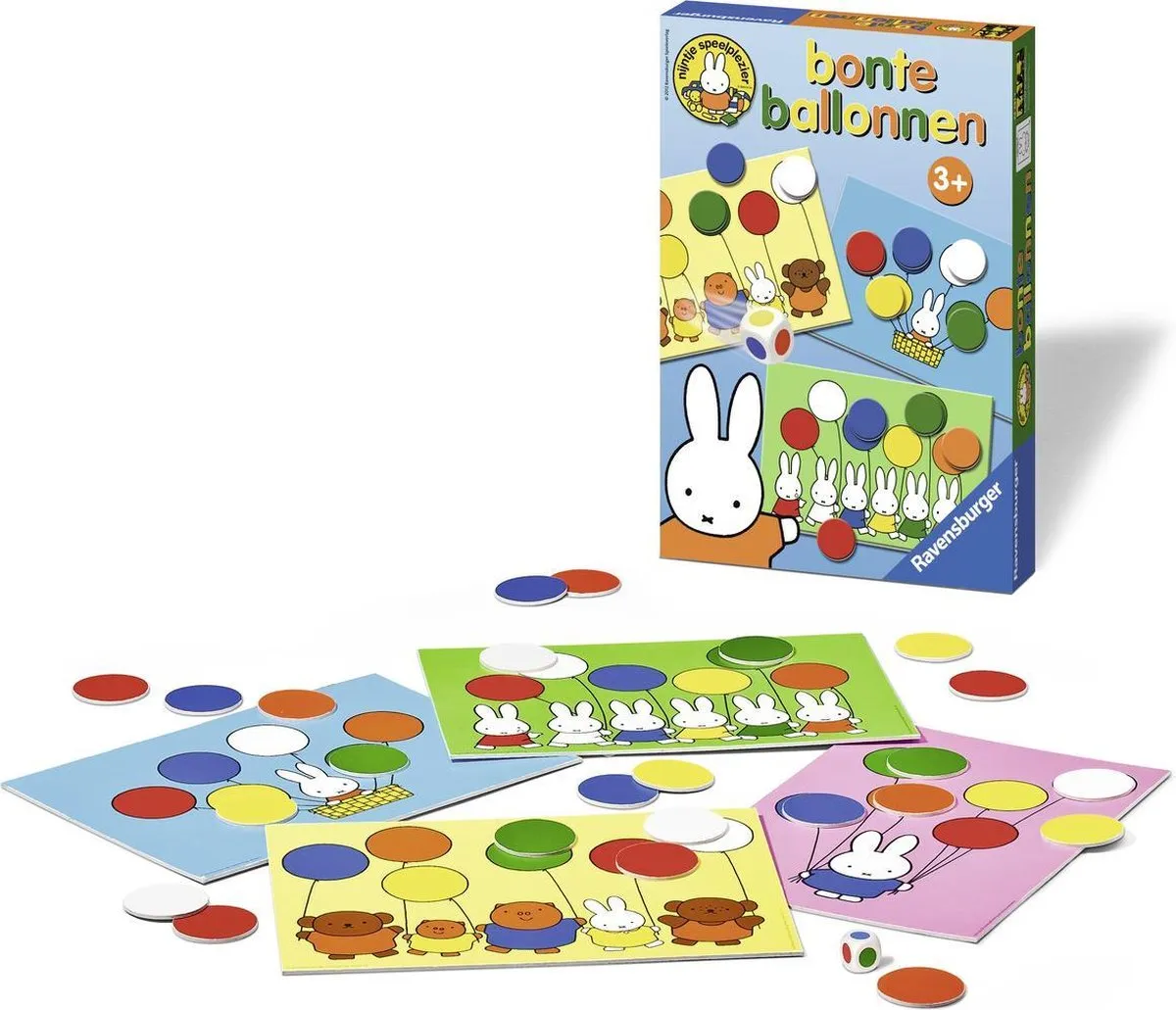 Ravensburger Nijntje Bonte Ballonnen - Leerspel 242917