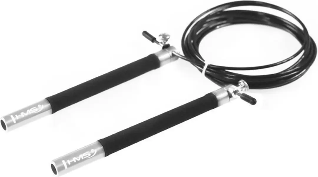 HMS SK54 Serie Snel Springtouw - Zwart/Zilver