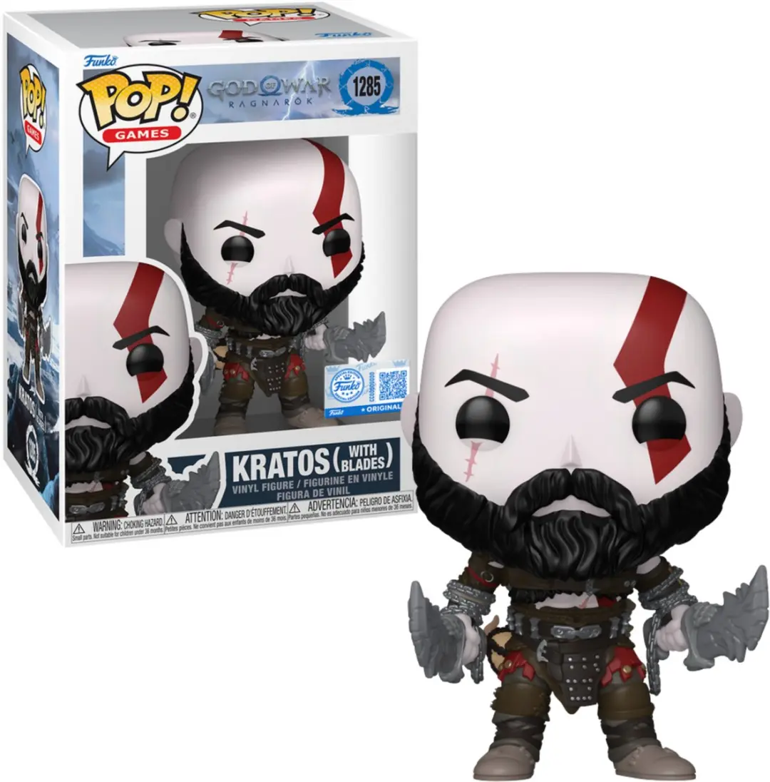 Funko POP! God of War Kratos met Zwaarden Exclusief