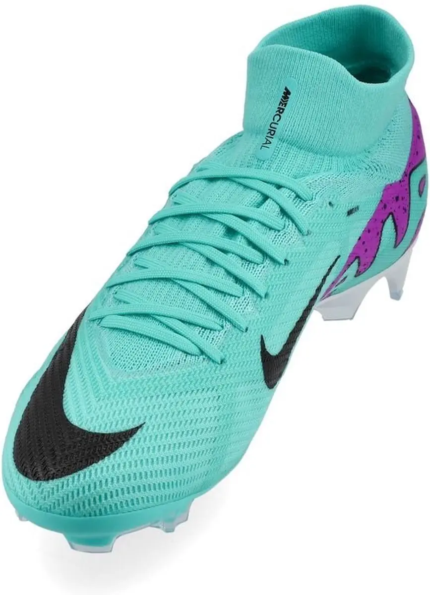 Nike Zoom Mercurial Superfly Pro FG - Maat 45.5 - Groen/Paars