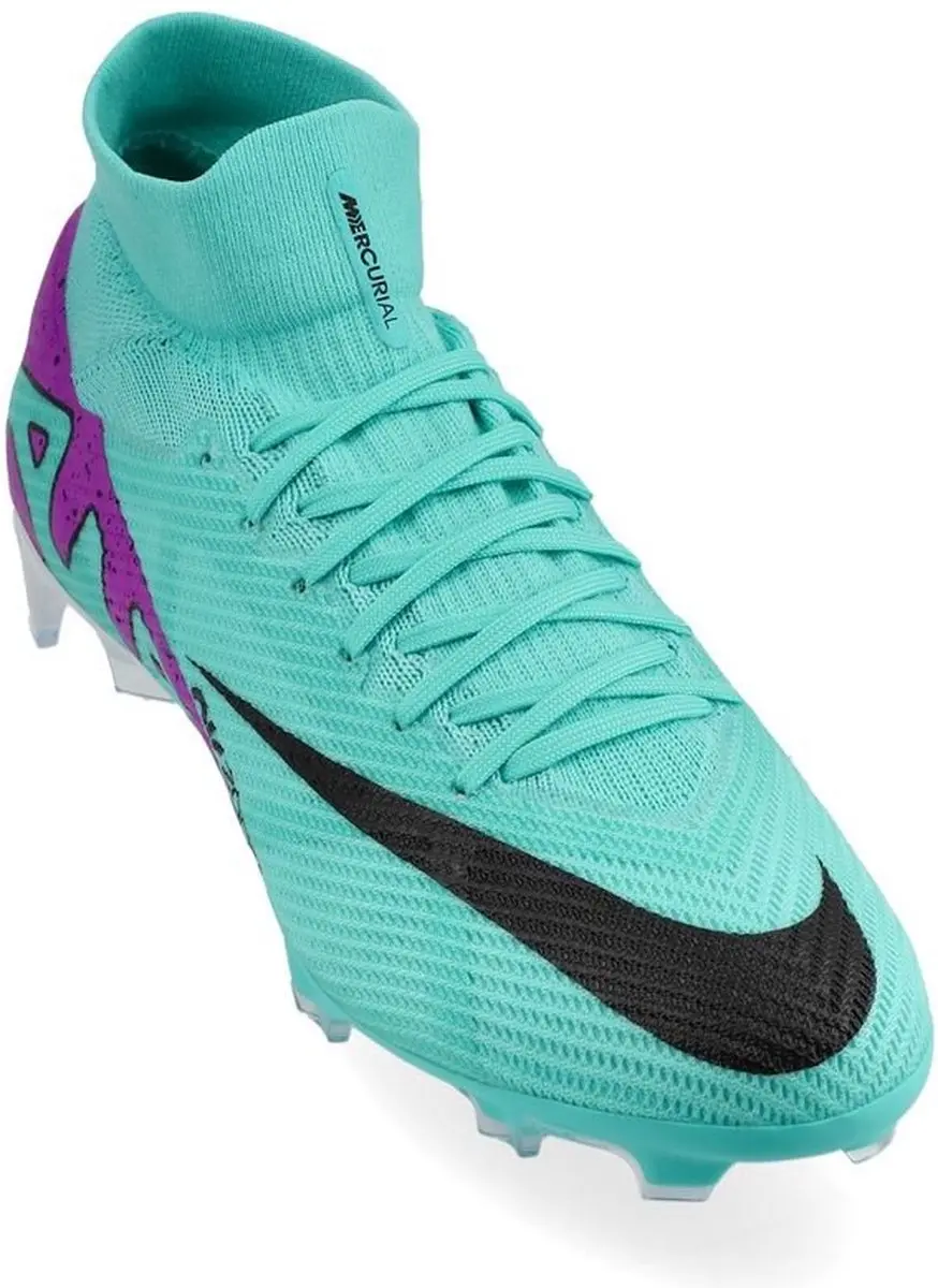 Nike Zoom Mercurial Superfly Pro FG - Maat 45.5 - Groen/Paars