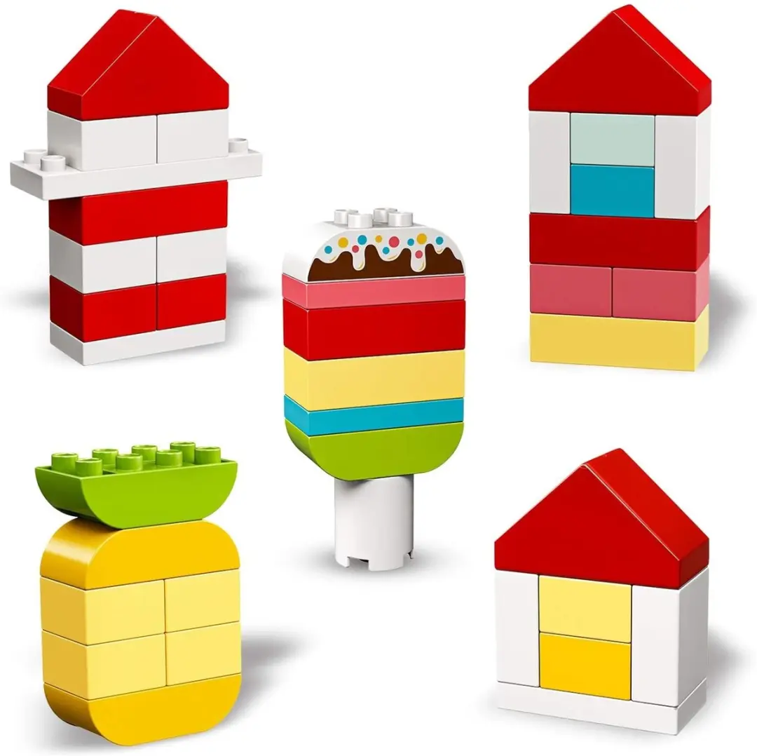 LEGO DUPLO Hartvormige Doos 10909 - Blauw