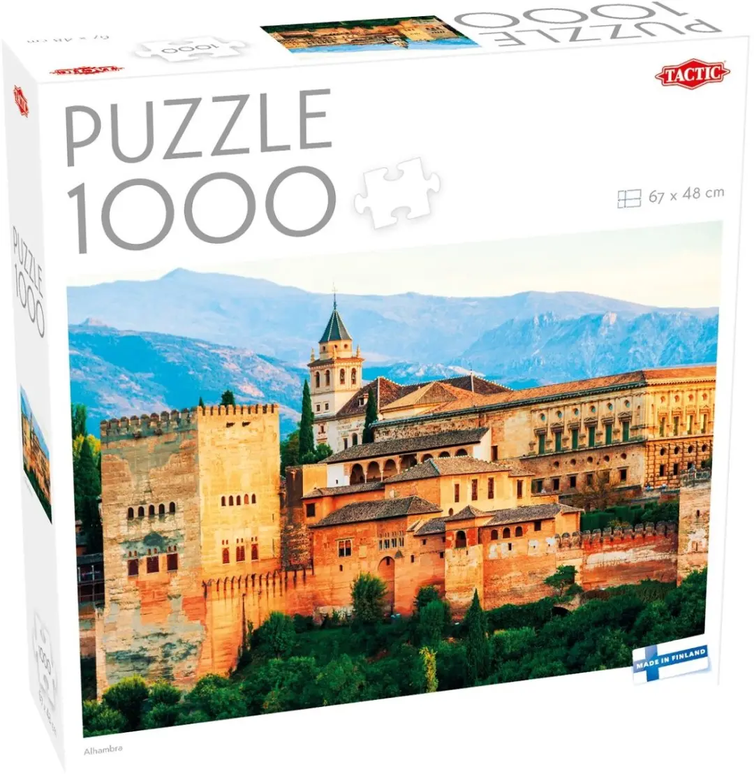 Tactic Alhambra Spanje Puzzel 1000 Stuks