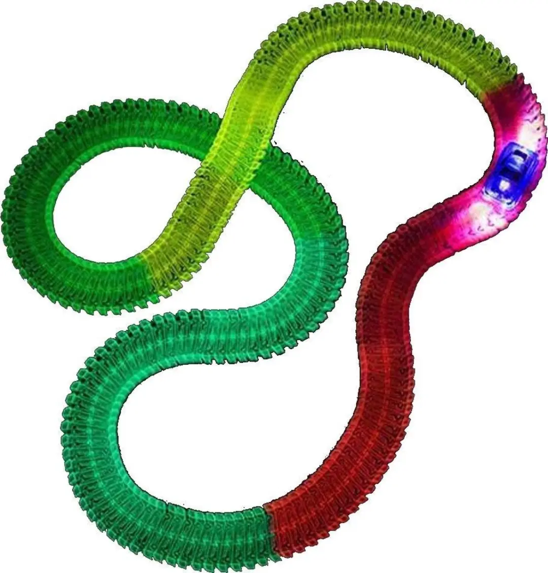Eddy Toys Racebaan Glow In The Dark 165-delig