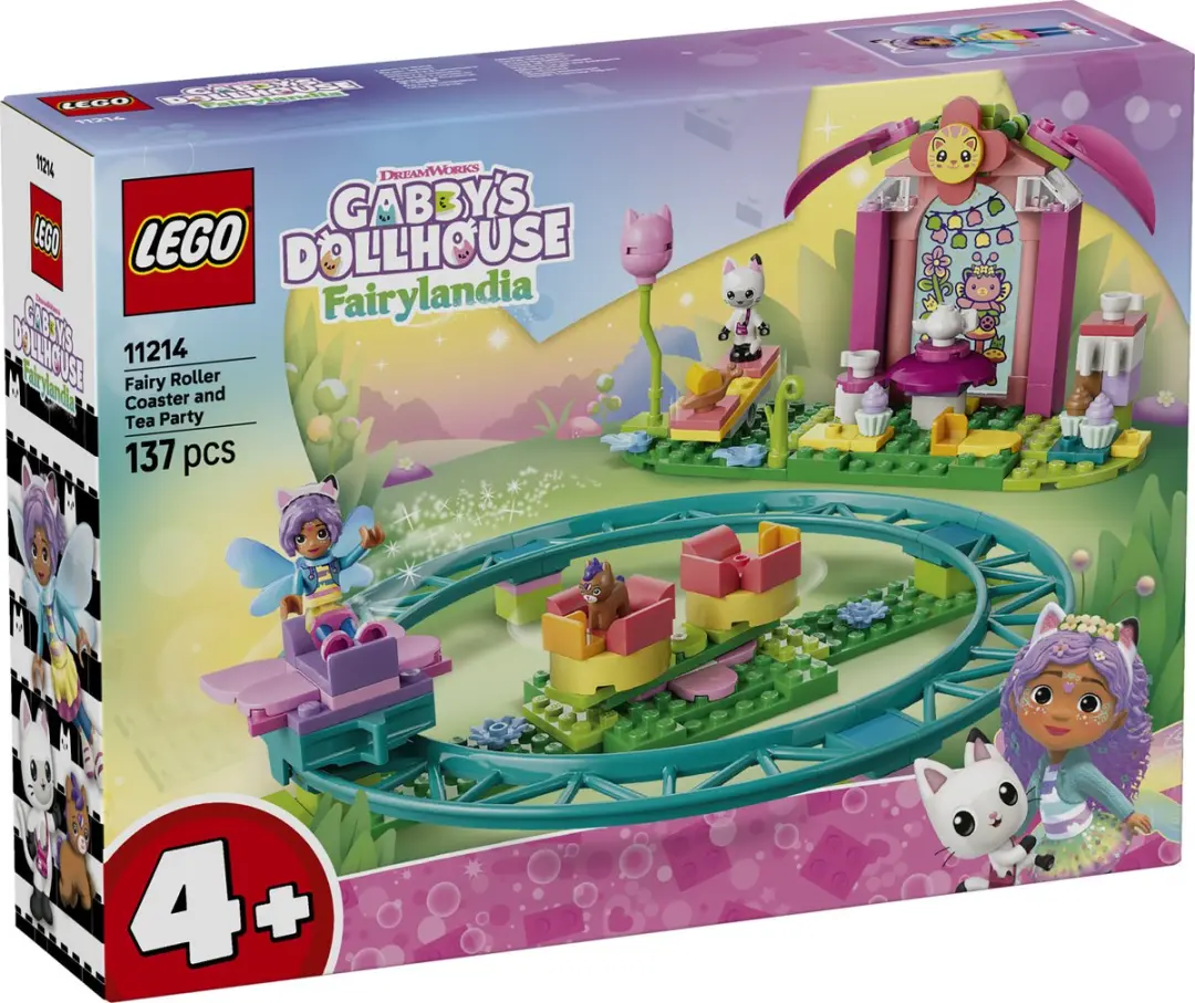 LEGO Gabby's Dollhouse Feeënachtbaan & Theekransje 11214