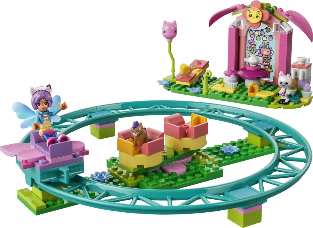 LEGO Gabby's Dollhouse Feeënachtbaan & Theekransje 11214 - 137 Stukken - afbeelding 6 van 6