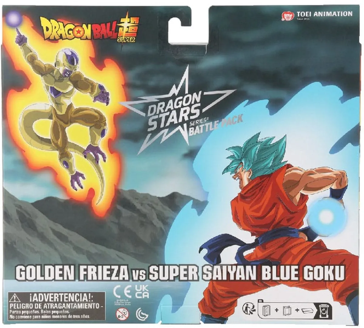 Bandai Dragon Ball Super Dragon Stars Beeldjes 17cm - Golden Frieza vs Super Saiyan Blue Goku - Set van 2