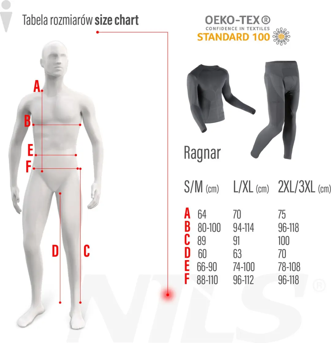 Nils Ragnar Thermoactieve Broek L/XL - Grijs