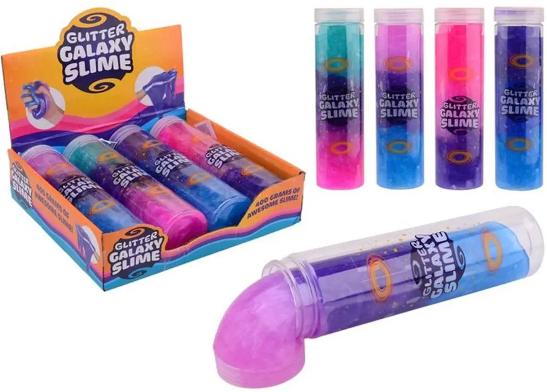 Johntoy Galaxy Slijm Tube 400g - Kleurrijk