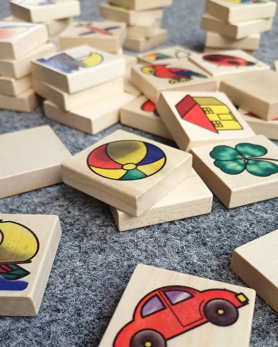 Heros Houten Memospel HE0012 - 40 Stuks - Educatief