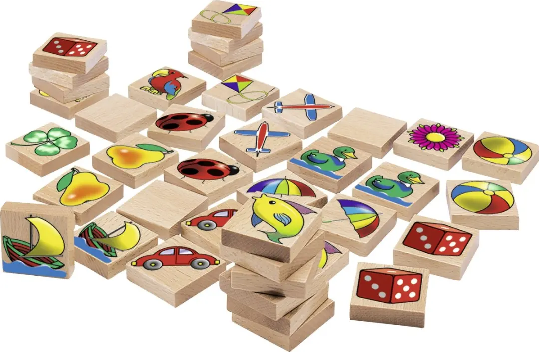 Heros Houten Memospel HE0012 - 40 Stuks - Educatief