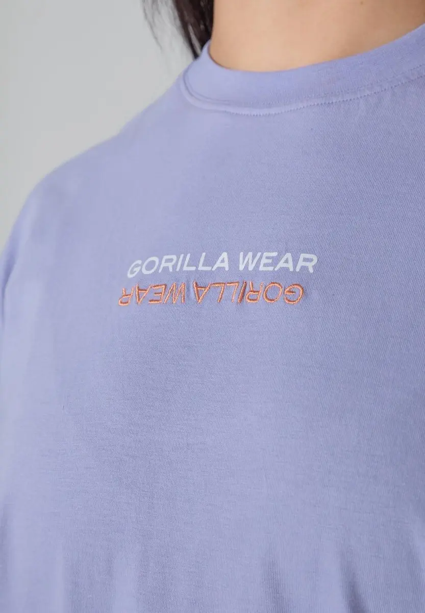 Gorilla Wear Medina Oversized T-shirt - Lila - L