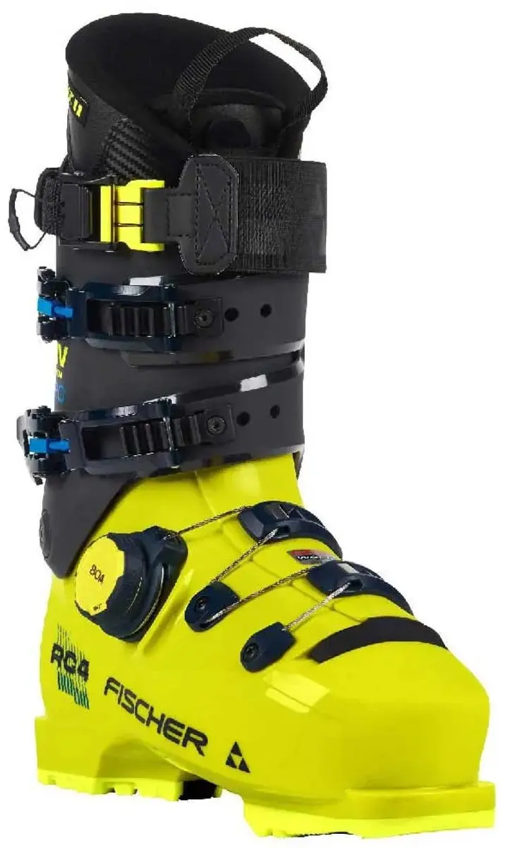 Fischer RC4 Carbon Pro MV Boa Alpine Skischoenen - Geel 29.5