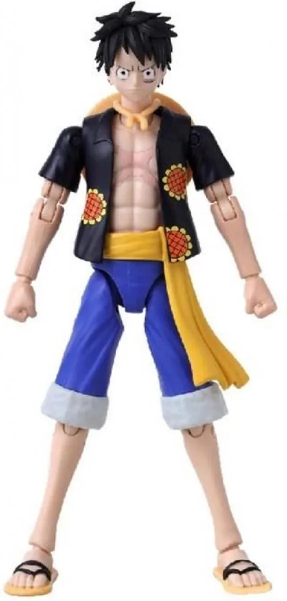 Bandai Namco One Piece Luffy Dressrosa Actiefiguur 37007 - 17cm