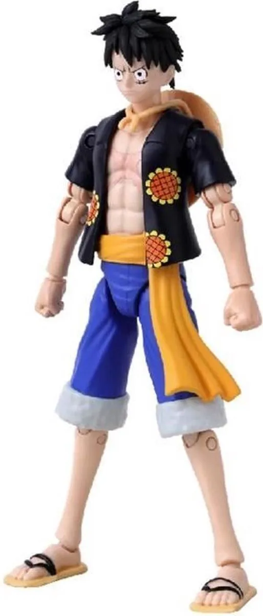 Bandai Namco One Piece Luffy Dressrosa Actiefiguur 37007 - 17cm