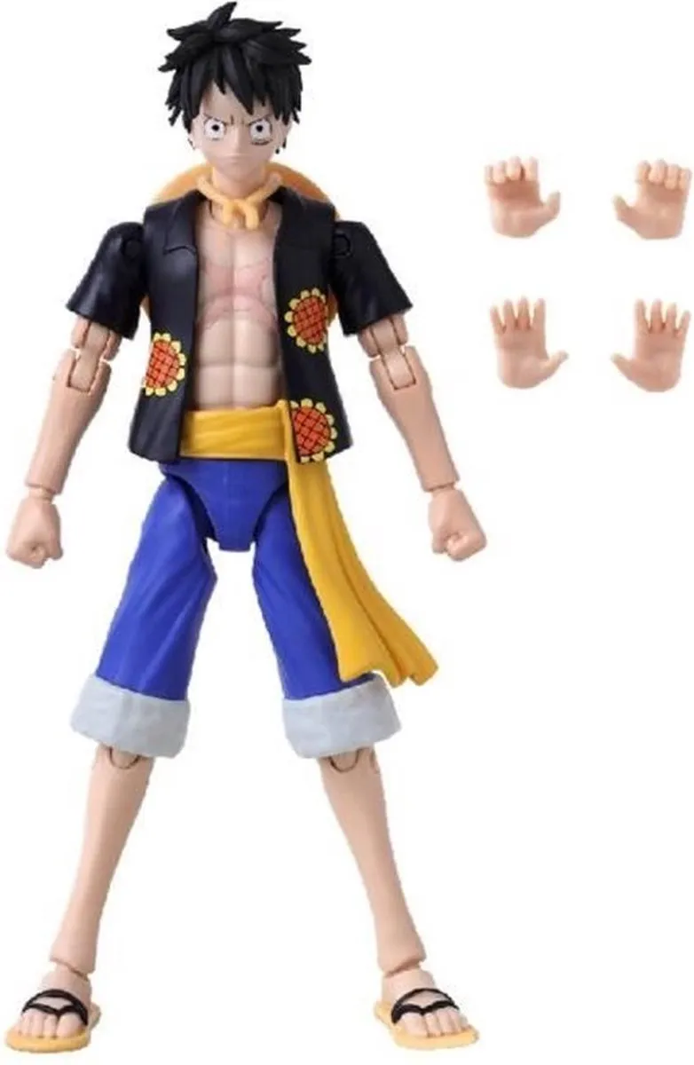 Bandai Namco One Piece Luffy Dressrosa Actiefiguur 37007 - 17cm