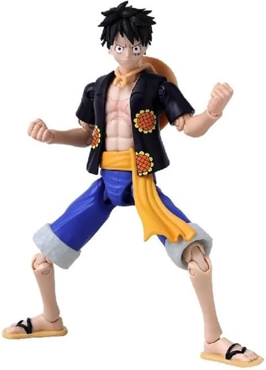 Bandai Namco One Piece Luffy Dressrosa Actiefiguur 37007 - 17cm