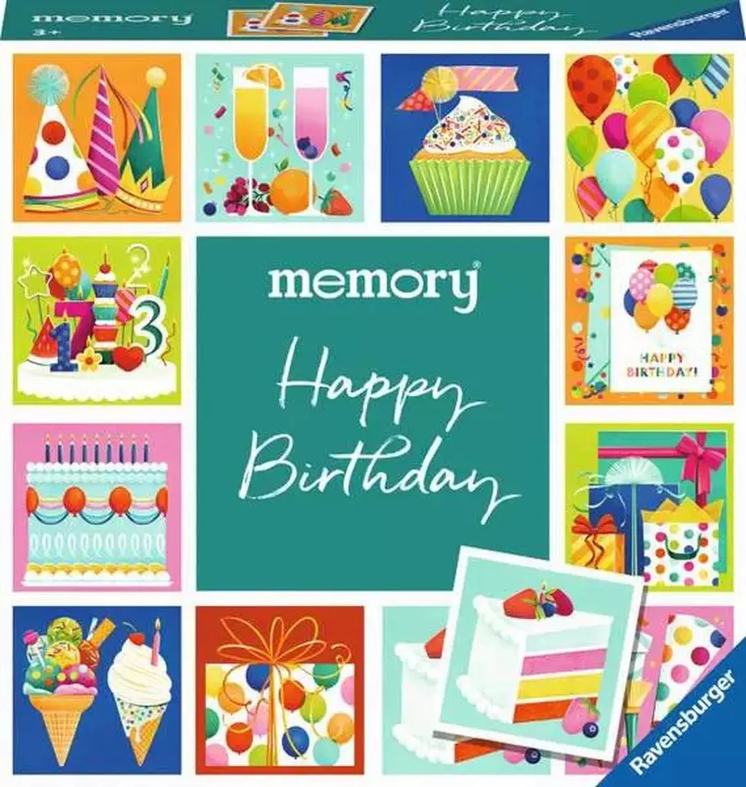 Ravensburger memory spel Happy Birthday