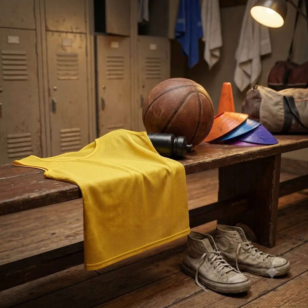 NUVEX Trainingshesjes Geel - 6 Stuks Maat L