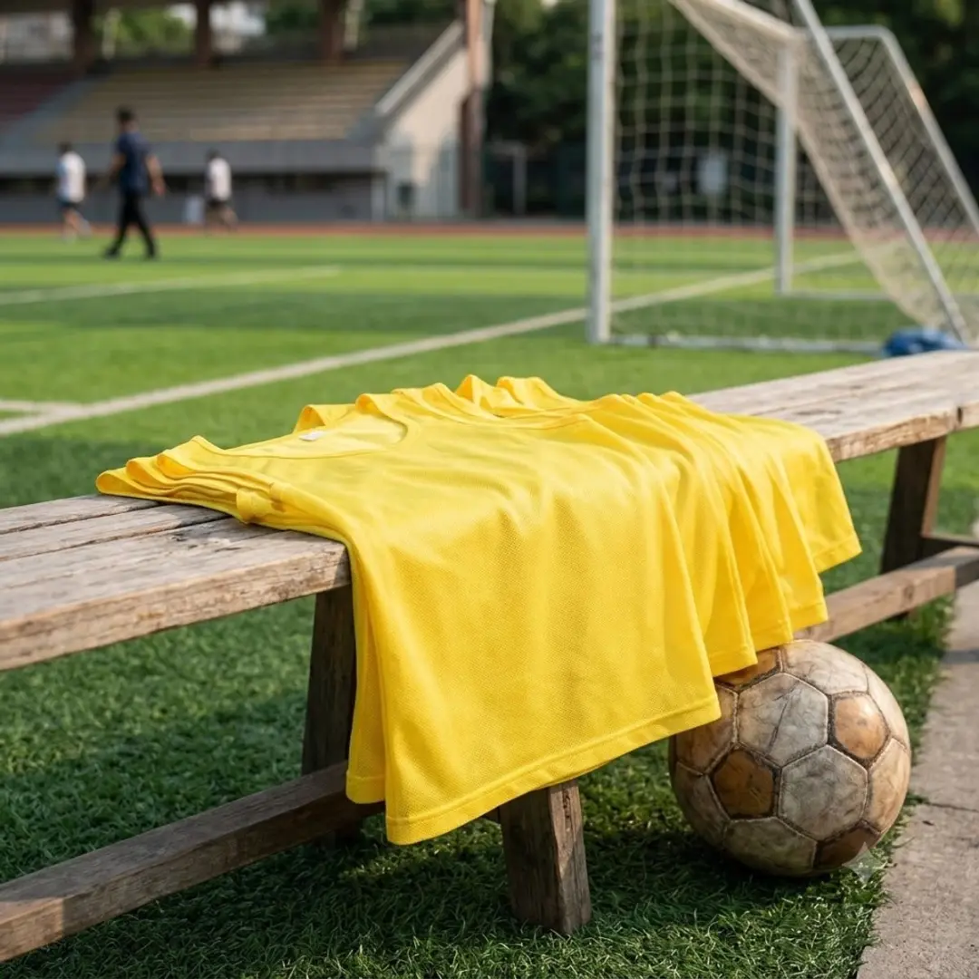 NUVEX Trainingshesjes Geel - 6 Stuks Maat L