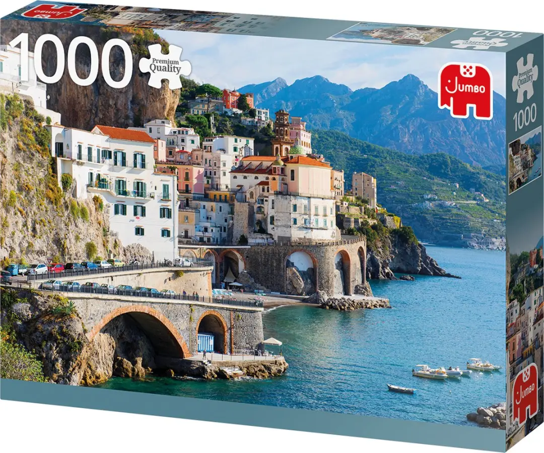 Jumbo Premium Collection Legpuzzel Amalfi Coast 1000 Stuks - Multicolor