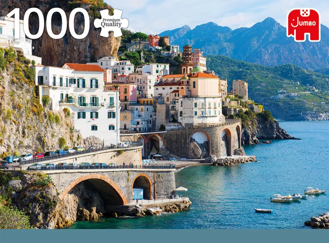 Jumbo Premium Collection Legpuzzel Amalfi Coast 1000 Stuks - Multicolor