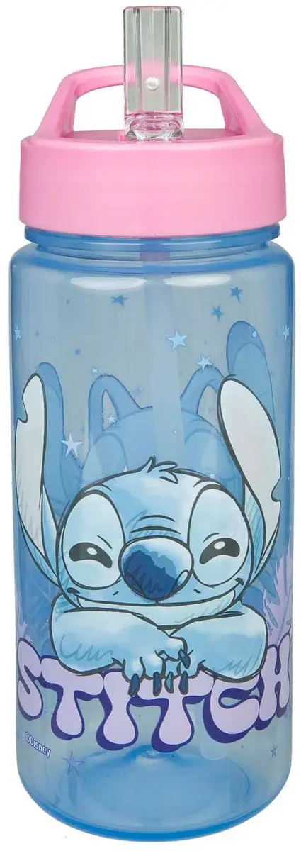 Van der Meulen Undercover Drinkfles Stitch 500ml - Meerkleurig