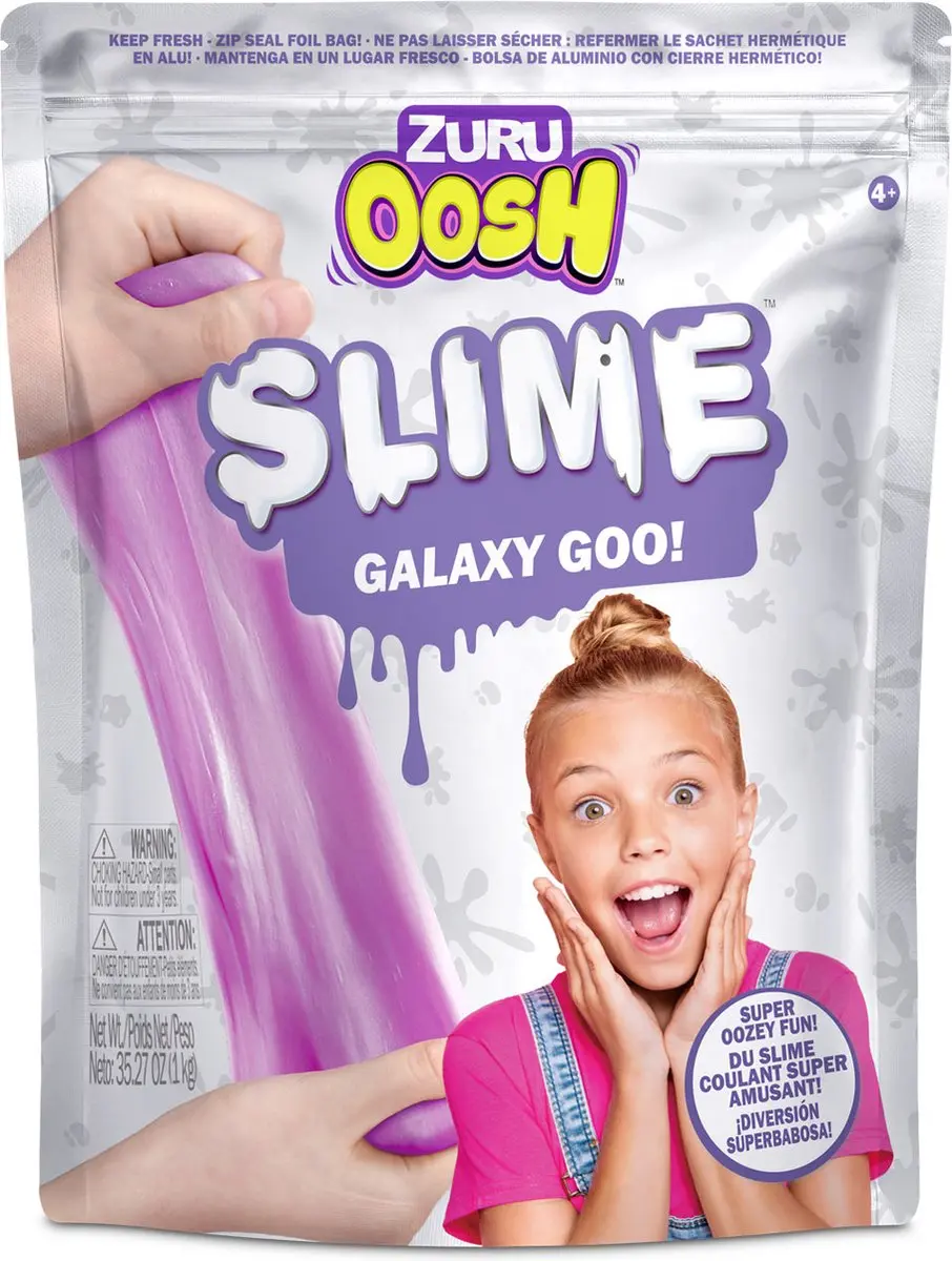 ZURU Oosh Slim Speelslijm 800g - Paars