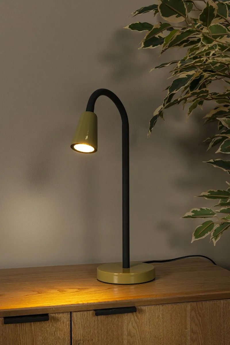 Lucide Jasper Tafellamp GU10 - Groen