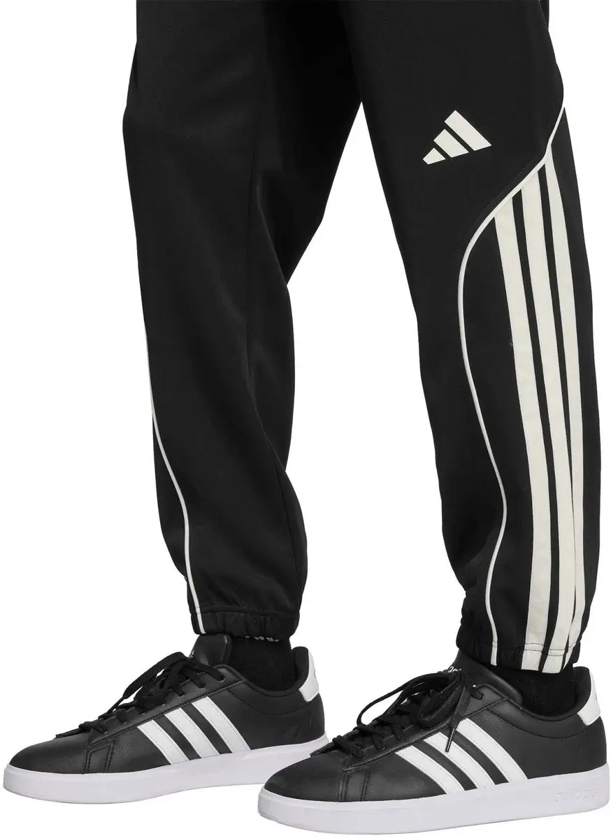 Adidas Stadium 3-Stripes Joggingpak Heren - XL - Zwart/Off White