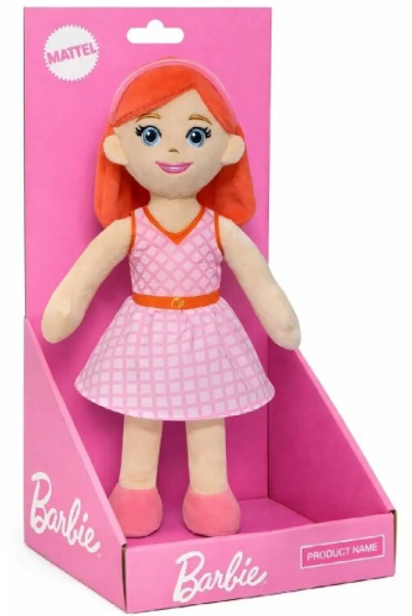 Mattel Barbie Ginger Pluche Pop 30cm
