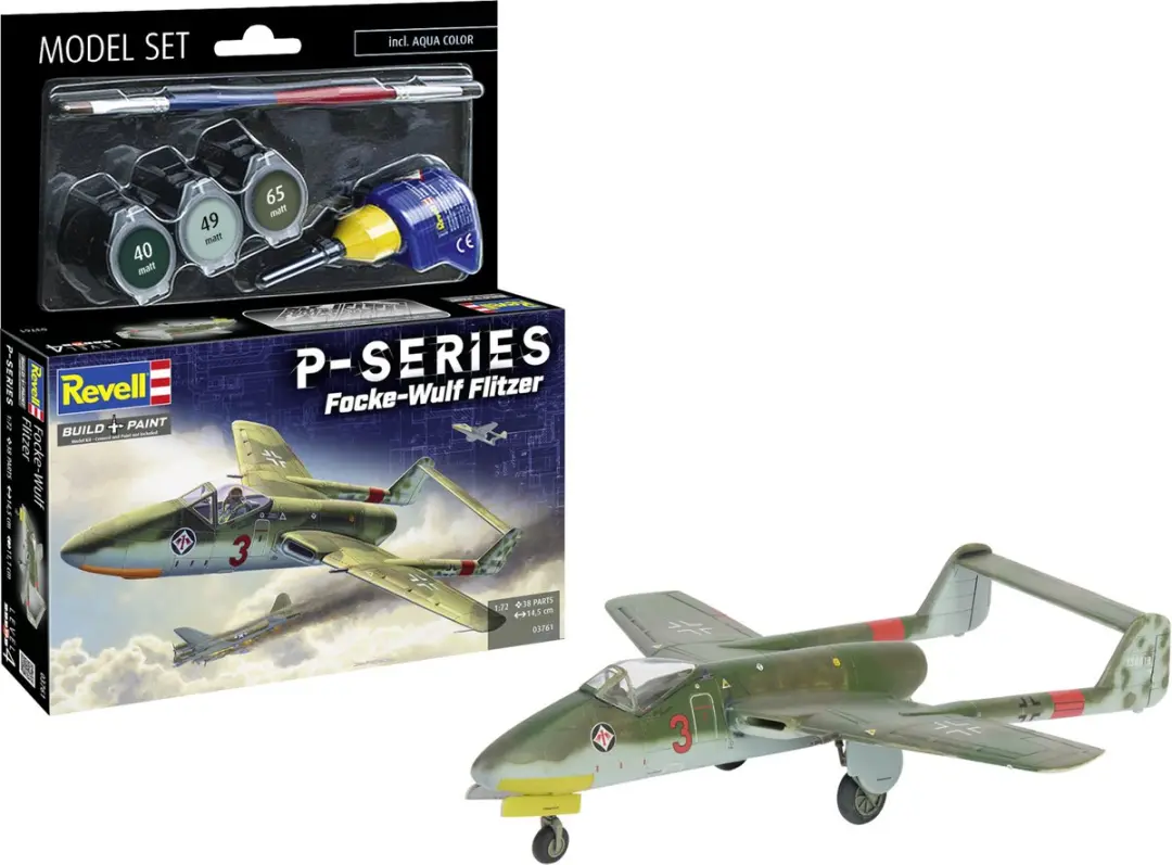 Revell 63761 Focke-Wulf TL Jäger Flitzer Modelbouwpakket 1:72