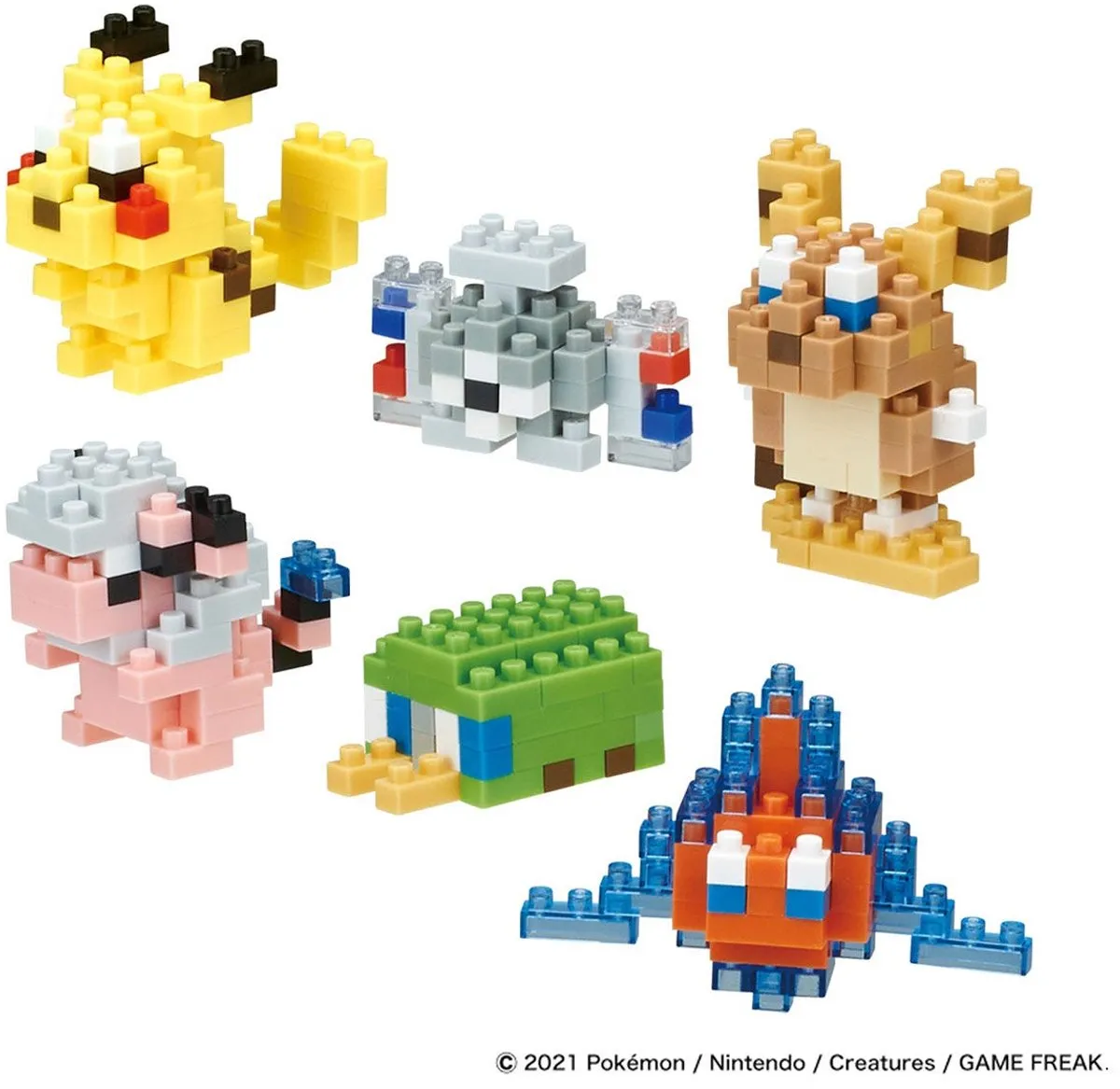 Bandai Nanoblock Pokémon Electric NBMC-08B