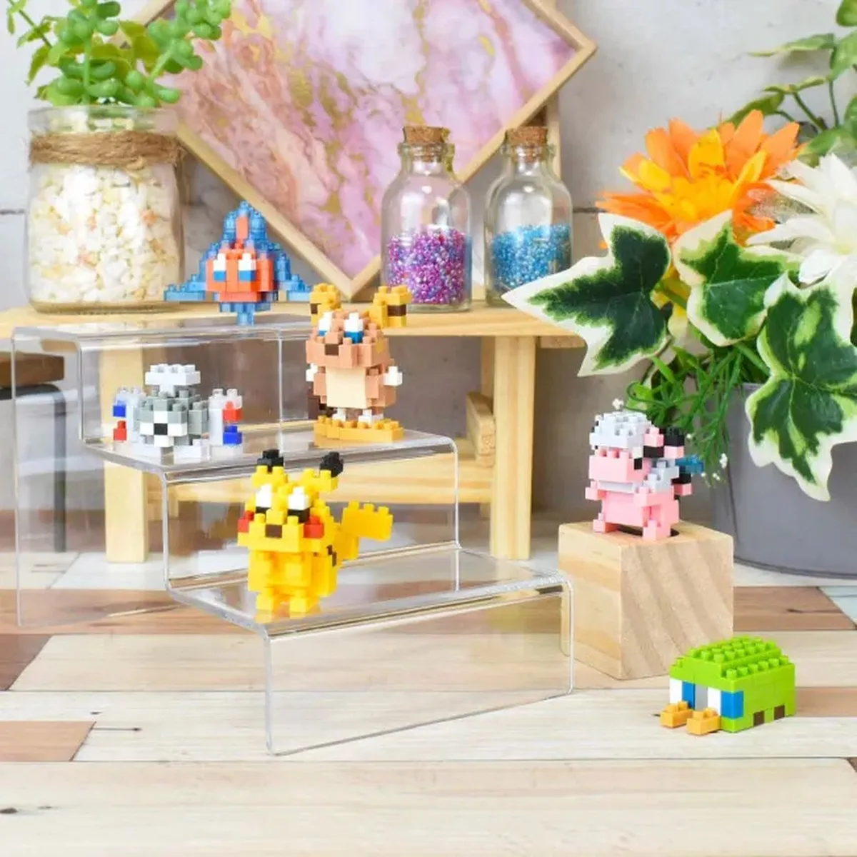 Bandai Nanoblock Pokémon Electric NBMC-08B - 6 Stuks - Geel