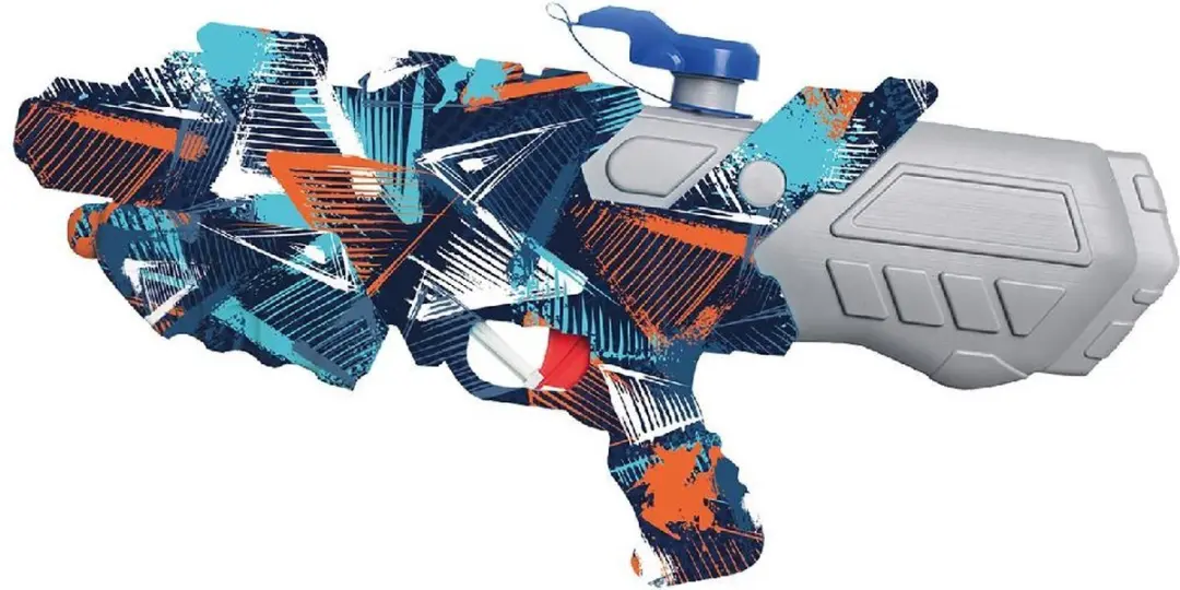 Van der Meulen Waterpistool Graffiti Stijl 42cm