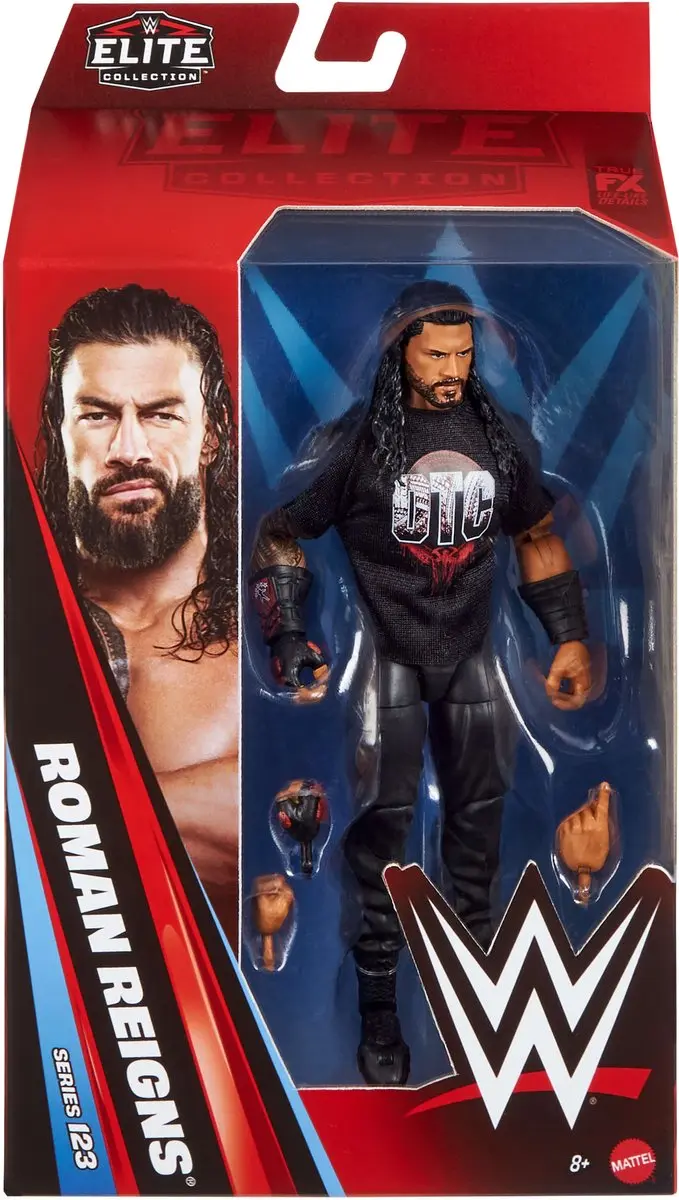 Mattel WWE Elite Collection Roman Reigns Actiefiguur JHT62 - Meerkleurig