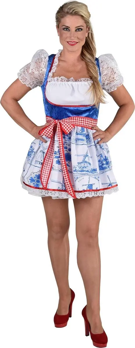 Espa Delfts Blauw Hollandse Jurk