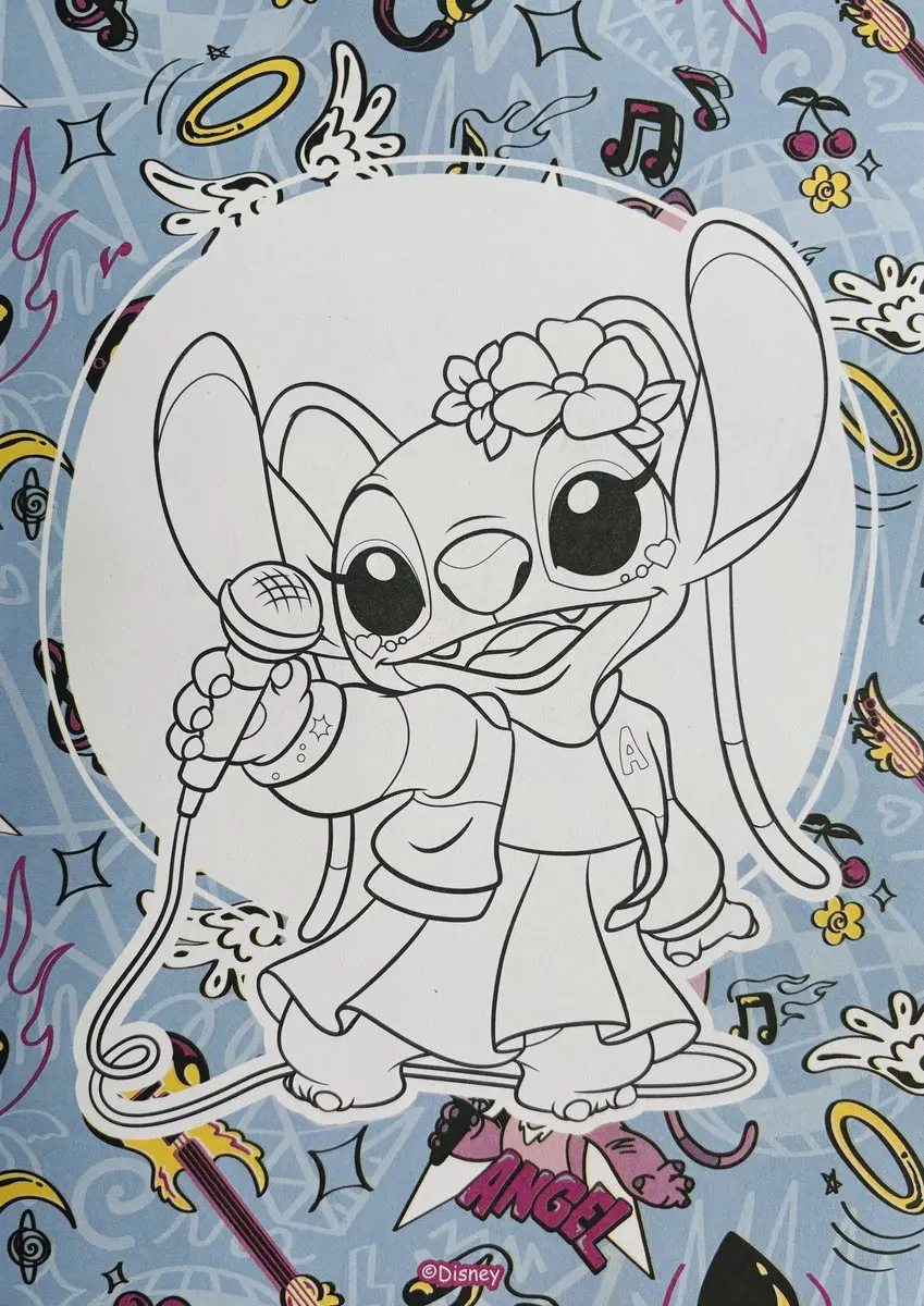 Disney Stitch Kleurboek A4 - 48 Pagina's