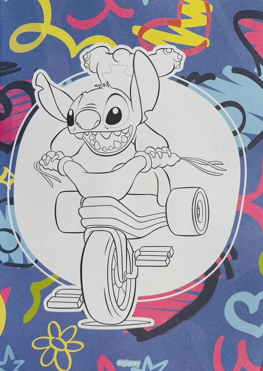 Disney Stitch Kleurboek A4 - 48 Pagina's
