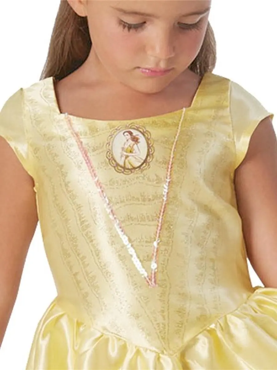 Disney Belle Verkleedjurk Maat 98/104 - Geel