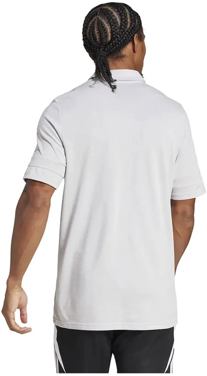 adidas Squadra 25 Cotton Poloshirt Wit - 3XL